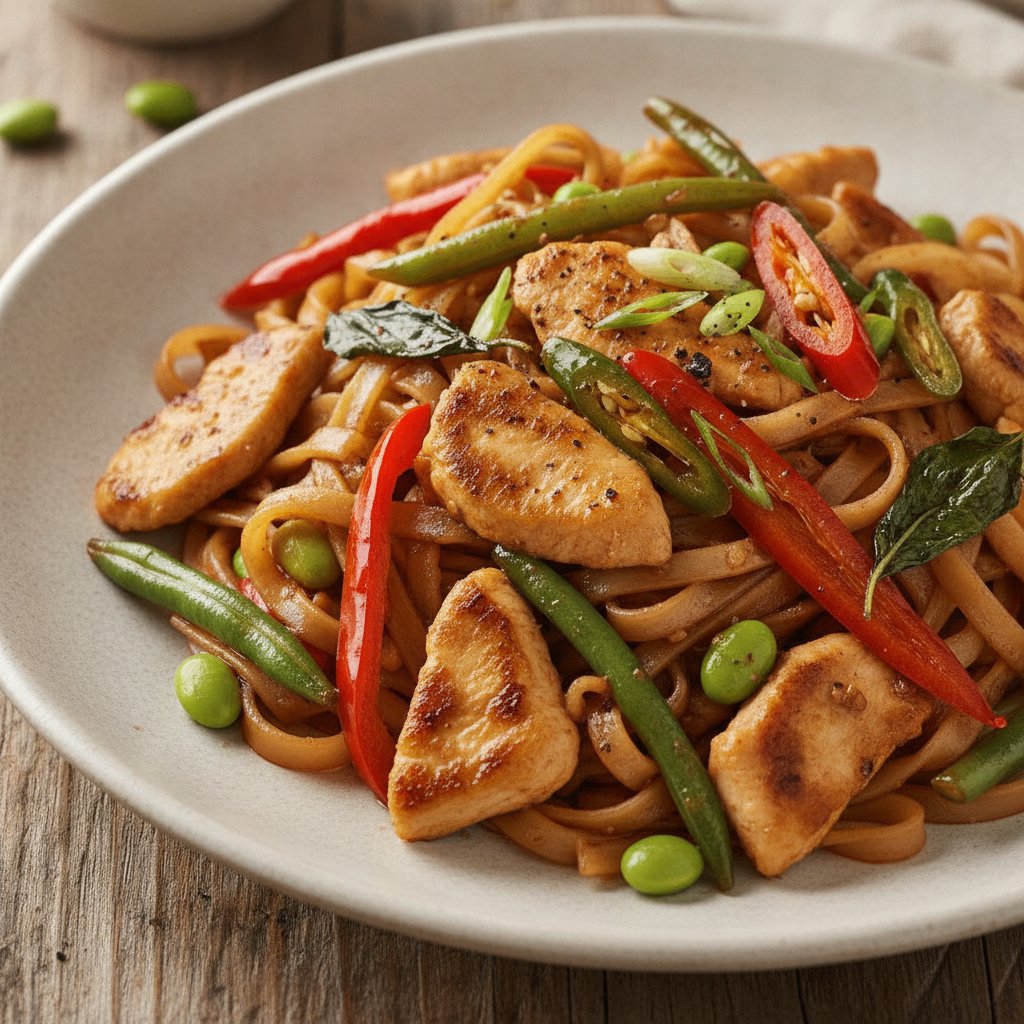 Drunken Noodles With Chicken (GLP-1)