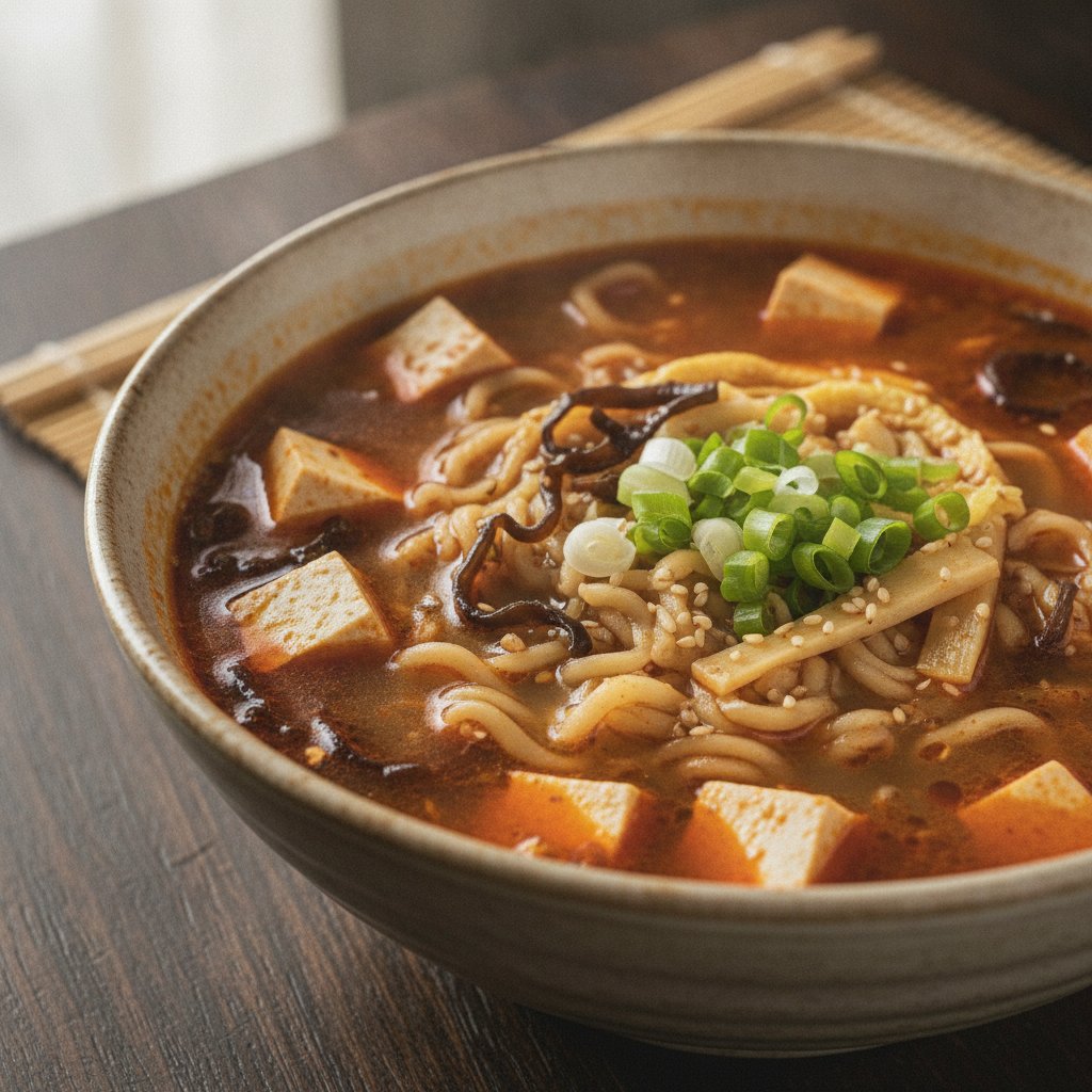 Hot and Sour Noodle Soup