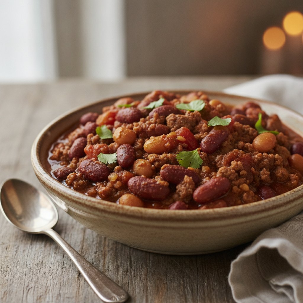 Chili con Carne with Beans (High-Protein)