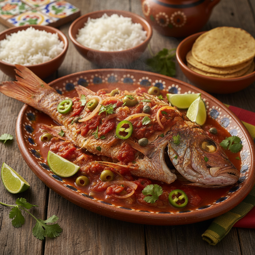 Pescado a la Veracruzana