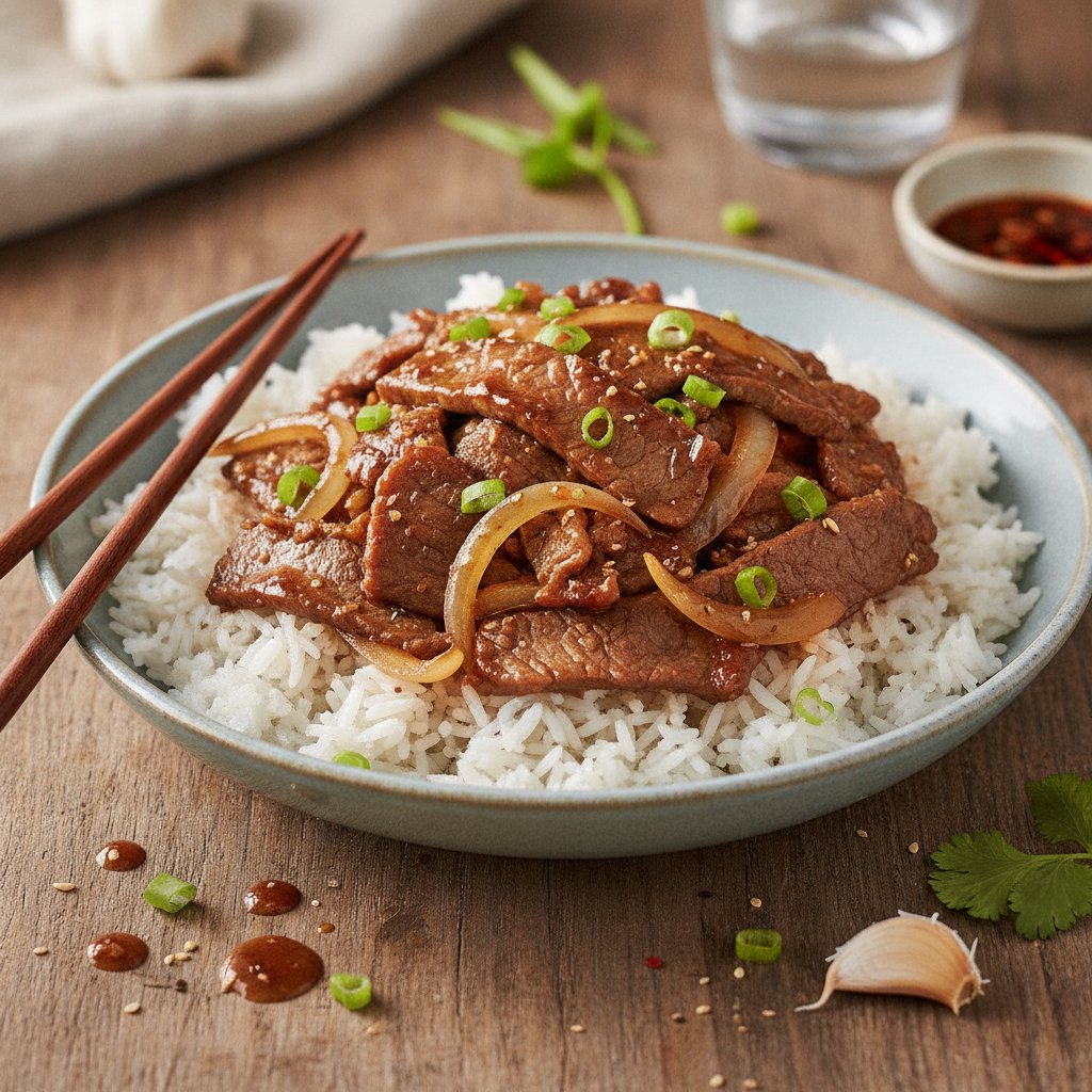 Stir-Fried Beef with Oyster Sauce
