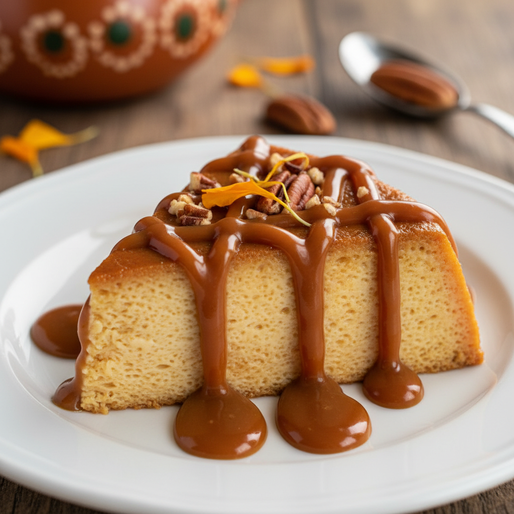 Mexican Flan de Cajeta
