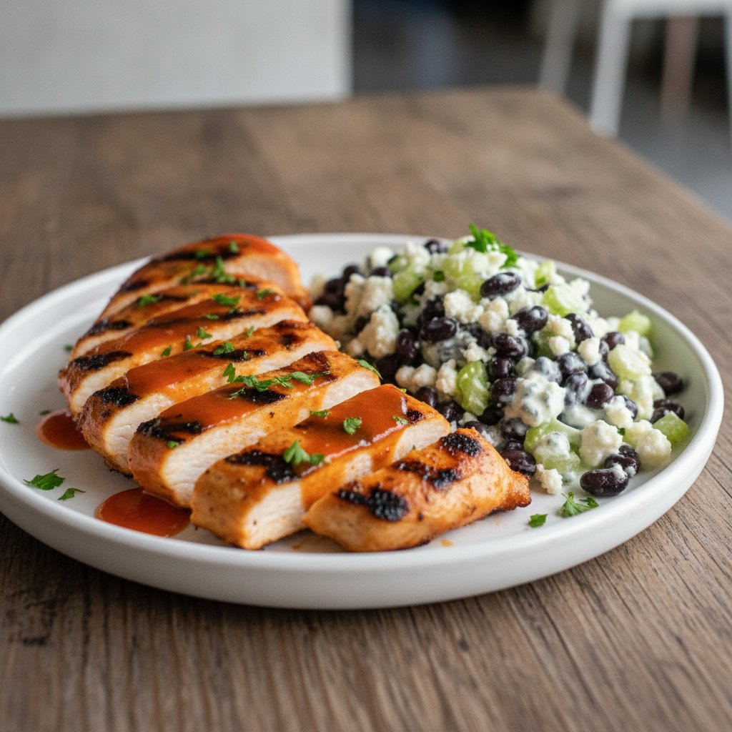 Grilled Buffalo Chicken (High-Protein)