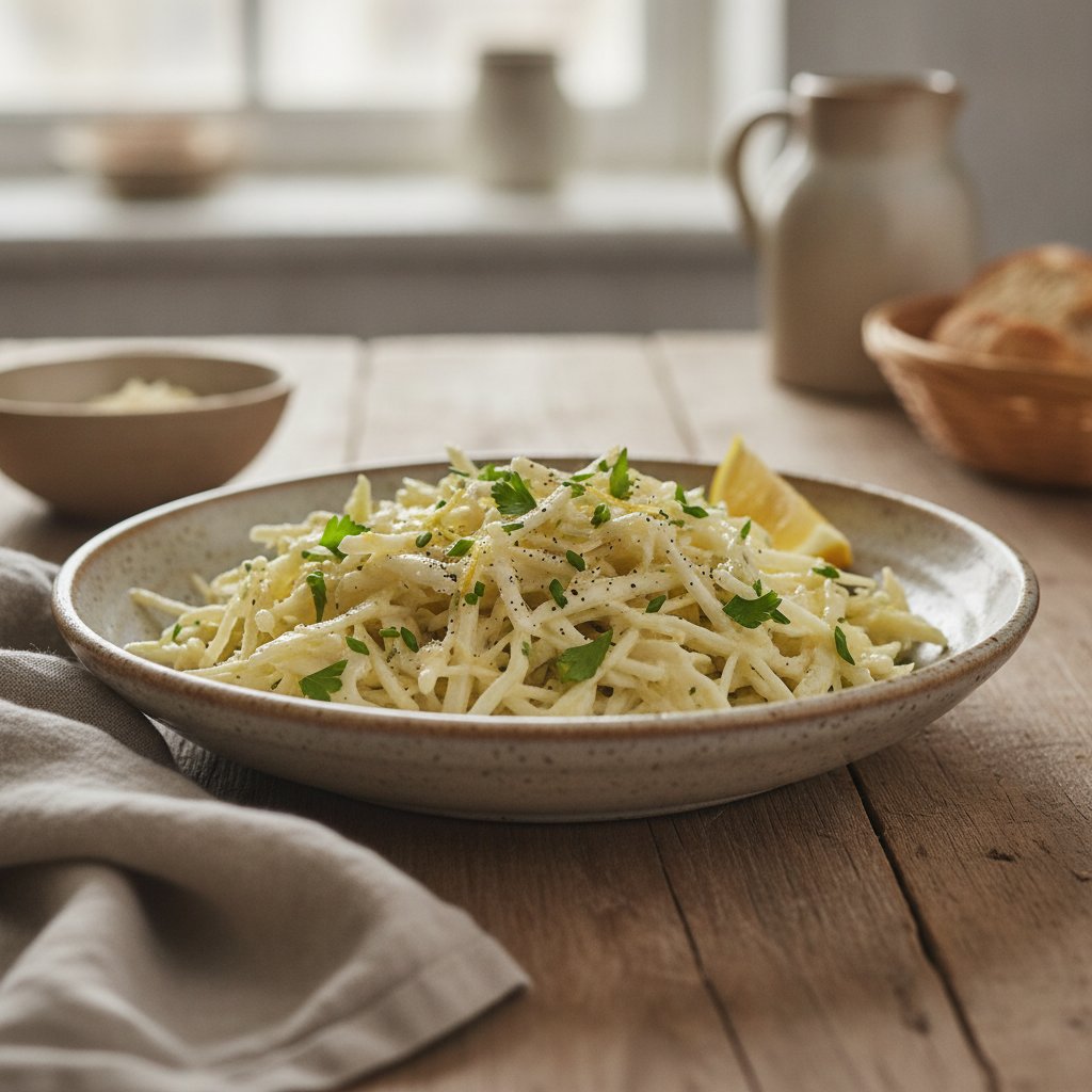 Grated Celery Root Salad