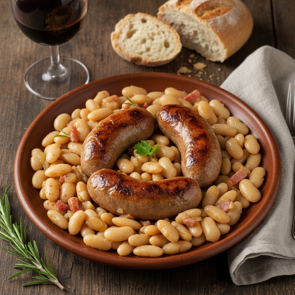 Catalan Sausage and White Beans
