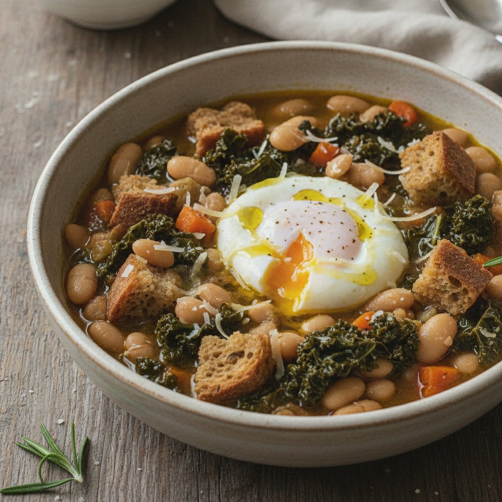 Tuscan Bread and Vegetable Stew (High-Protein)