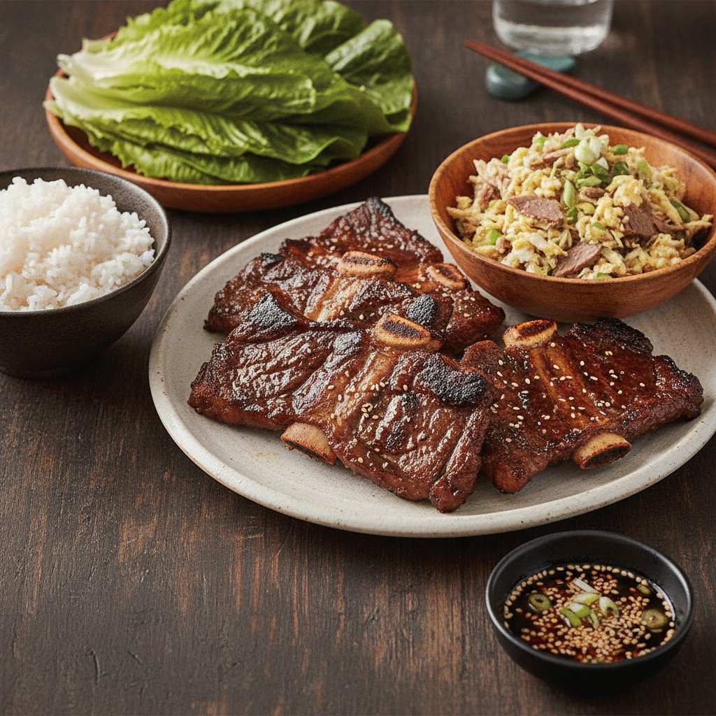 Korean Grilled Short Ribs (High-Protein)
