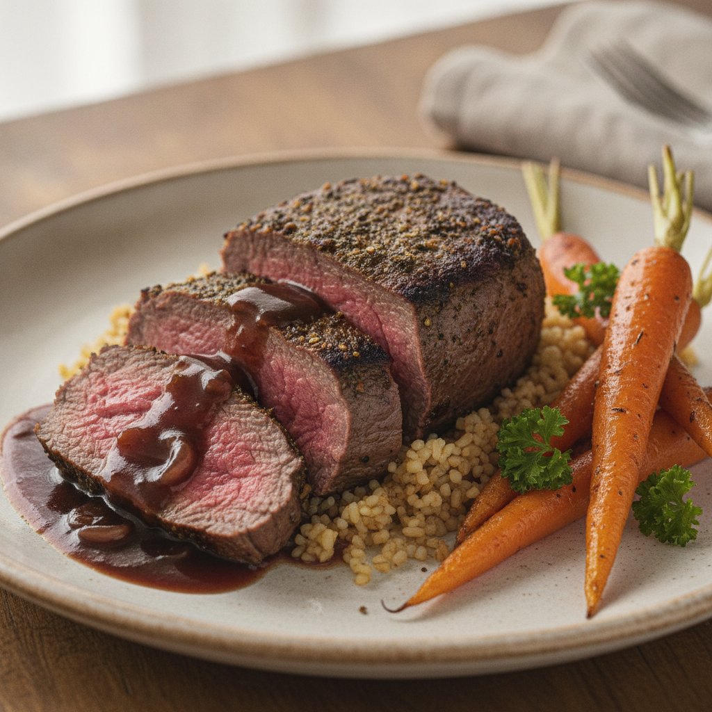 French Roast Beef Tenderloin (Low-Chol)