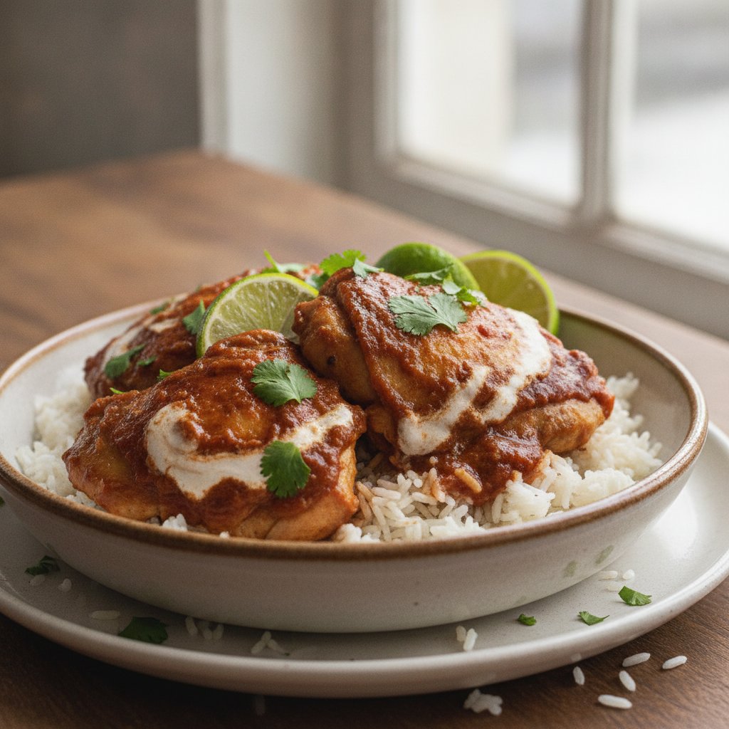 Skillet Chicken in Red Sauce (Dairy-Free)