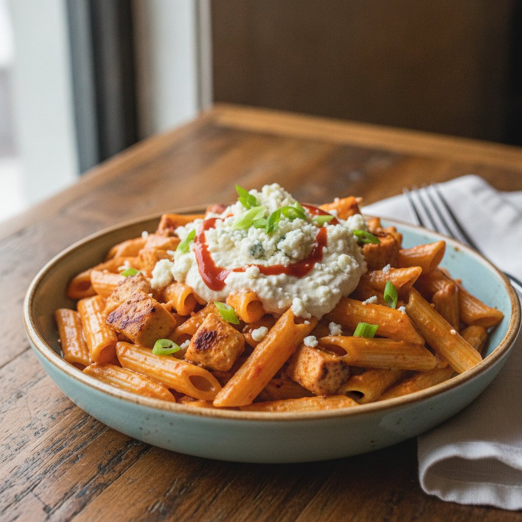 Buffalo Chicken Pasta
