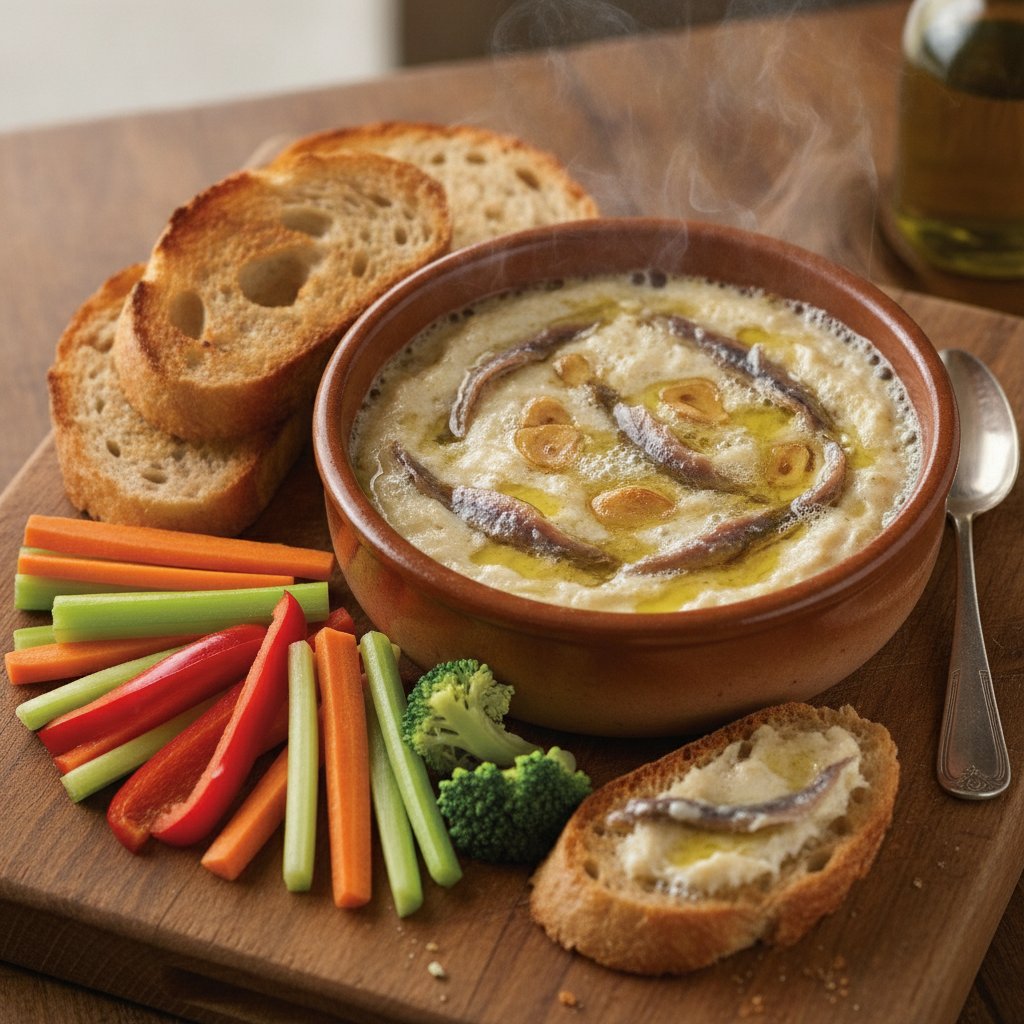 Anchovy and Garlic Warm Dip